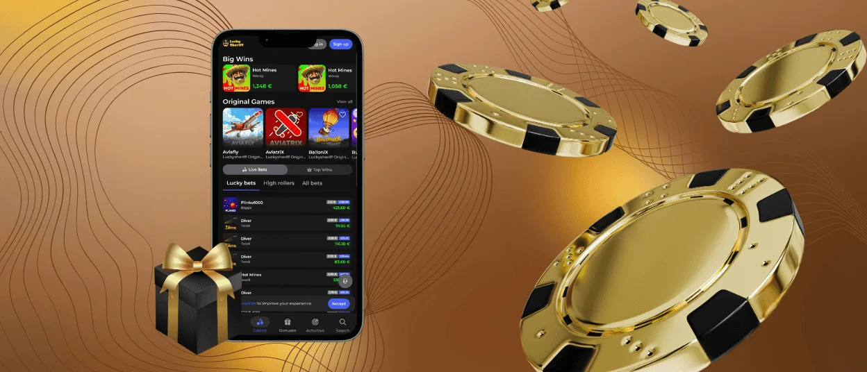 Luckysheriff iOS App